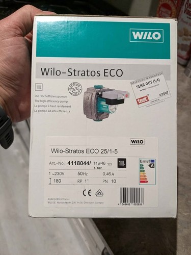 Wilo stratos eco - wilo-stratos, 25/1-5