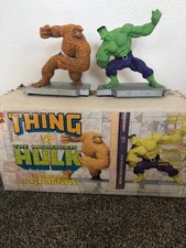 Bowen Designs The Thing vs The Incredible Hulk 1994 Marvel Bookends Loose #1441