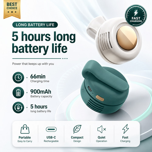 Portable silent mini - portable, bladeless