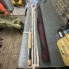 HARDY STILLWATER PERFECTION 9’6” #6 3 PCE TROUT FLY FISHING ROD WITH BAG & TUBE