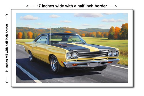 1969 plymouth road runner - road,