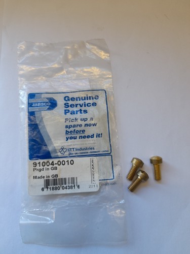 Genuine jabsco pump screws - jabsco,