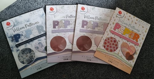 Vellum patterned paper 4 - patterned,