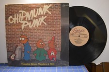 Alvin Simon Theodore Chipmunk Punk LP Excelsior XLP-6008 Stereo
