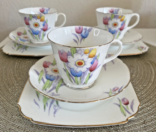 Taylor kent floral tea - taylor, trios
