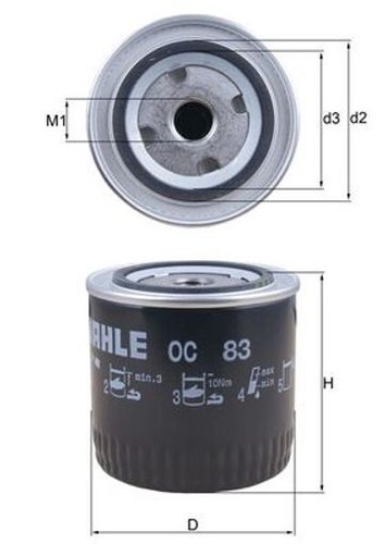 For filtry knecht mahle 83 - filtry, knecht/mahle
