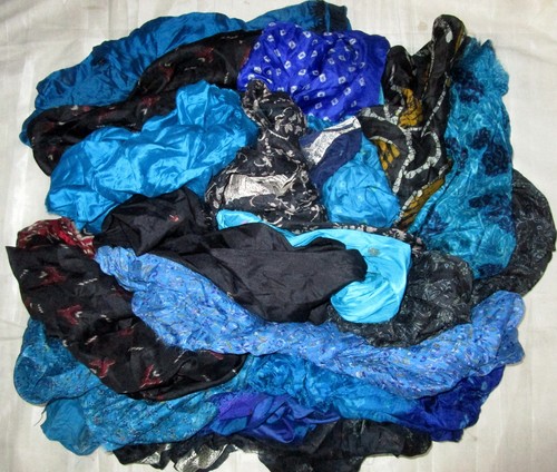 Lot pure silk - _,