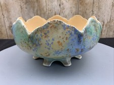 Antique c1925 Falcon Ware JHW & Sons Hanley 9” Salad/Fruit Bowl Weatherby