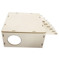 Hamster Climbing Ladder for Play Nest Chew Toy for Dwarf Hamsters