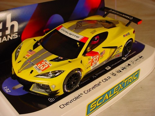 Scalextric chevrolet corvette - chevrolet,