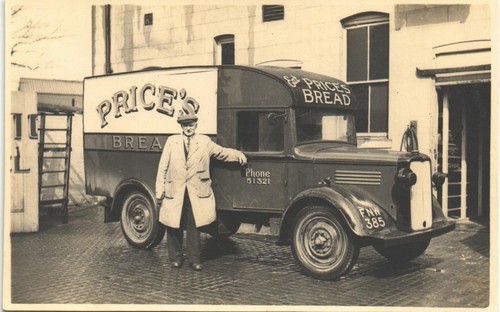 Leeds area price bread van - price's,