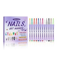 12 Colors Nail Art Pen Set