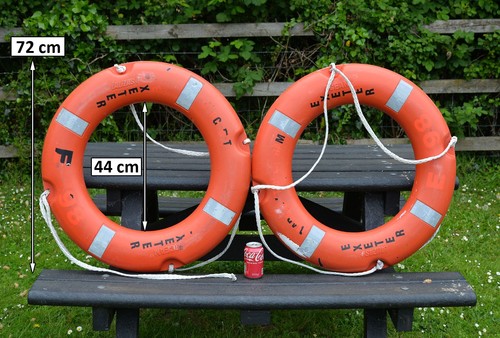 Used life ring - 2x,