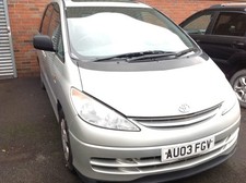 TOYOTA PREVIA ESTIMA FRONT HEADLIGHTS PAIR 2000-2004