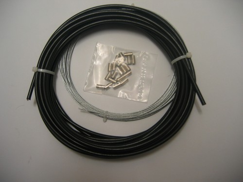 Bowden control cable 5mm od - 2.5mm,
