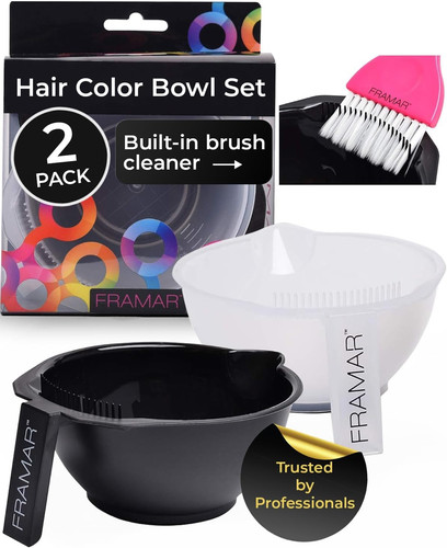 Hair dye bowl set - dye, tint