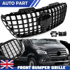 GLOSS BLACK FRONT RADIATOR GT