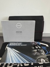 NISSAN MICRA K14 OWNERS PACK /