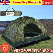 2 Person Camo Foldable Tent