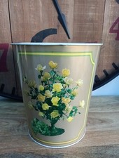 Vintage Metal Waste Paper Bin