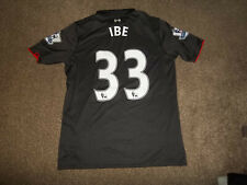 Liverpool Match worn/Issued Away Prem Shirt Ibe