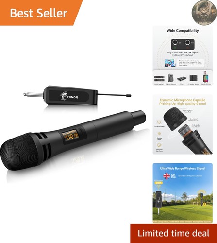 Rechargeable uhf handheld mic - uhf,
