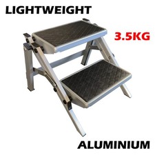 Caravan Folding Double Lightweight Aluminium Step motorhome campervan home