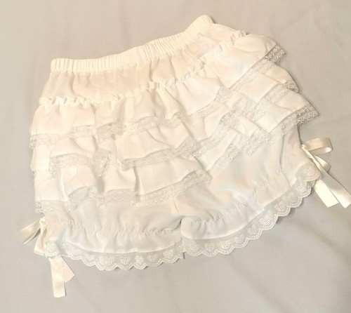 Ladies white baby doll - white,