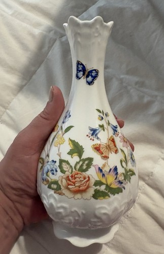 Aynsley cottage garden vase - cottage,