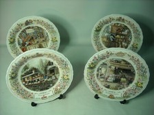 Choose ONE OR MORE Plates FOXWOOD TALES Wedgwood Plate Regatta Library Shop P1