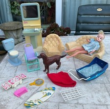 Job Lot Of Vintage Sindy Furniture Bundle