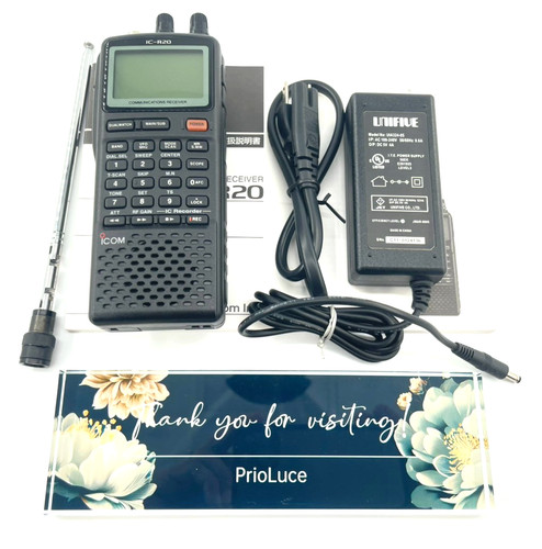 Icom r20 wideband handheld - icom,