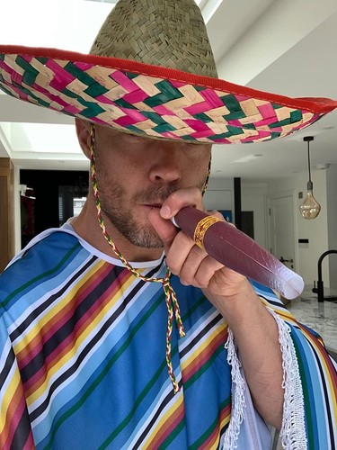 Mexican sombrero straw hat - sombrero,