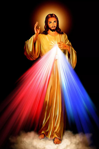 Jesus christ divine - mercy, 4x6