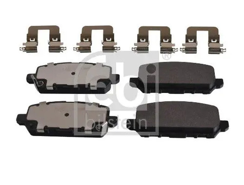 Brake pads rear - pads, axle