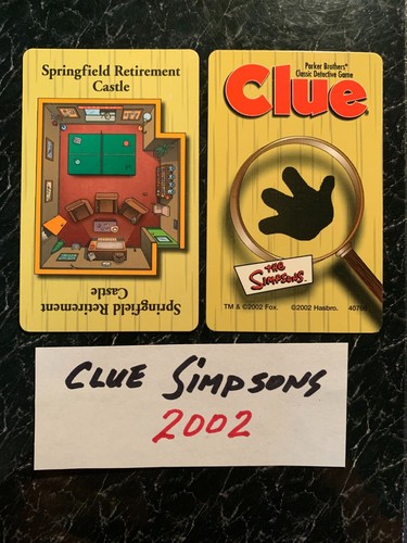 Clue the simpsons springfield - the,