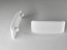 10x Window Strike Plate For UPVC Aluminium White All Popular Sizes Handle Wedges