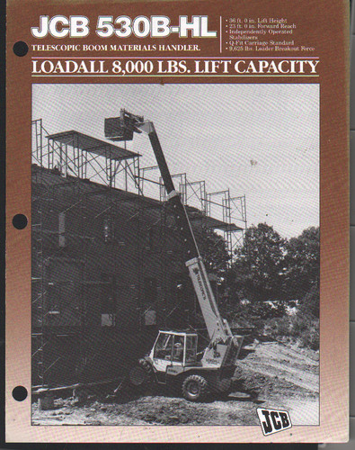 Jcb 530b telescopic boom - telescopic,