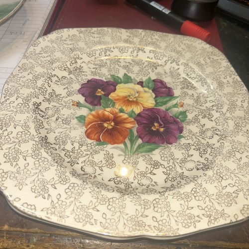Vintage k tunstall pansy - &,