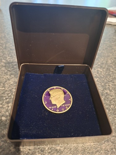 Half dollar kennedy colour - half, a