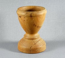 WOODEN TREEN GOBLET CHALICE