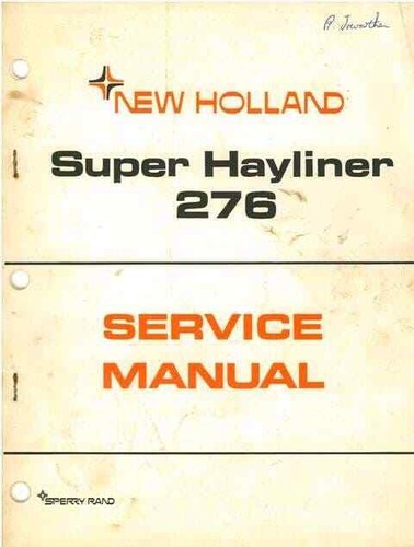 New holland baler 276 - new,
