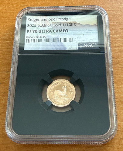 South africa 2025 gold oz - africa, 1/10