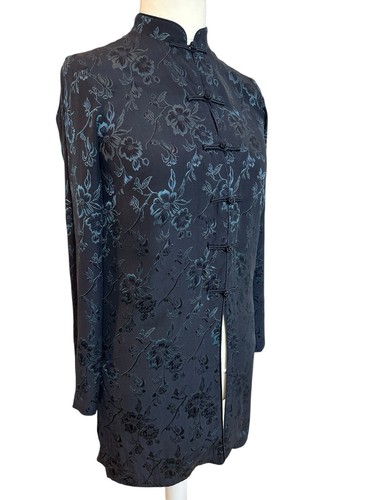 Vtg monsoon 90s jacquard navy - jacquard,