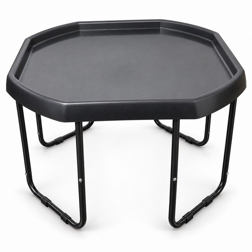 Black tuff tray 100 cm - black,