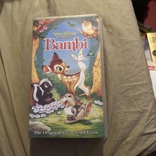 Bambi Walt Disney Classics VHS