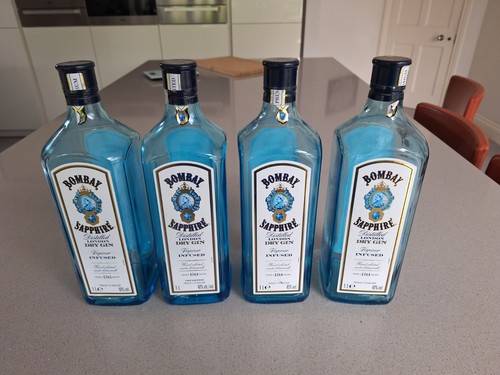 Bombay sapphire bottle - sapphire, 1