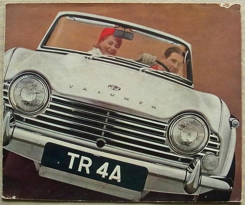 Triumph tr4a sports car export - car,