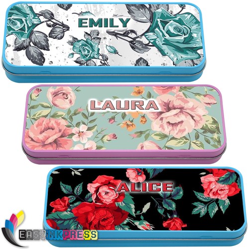 Personalised pencil case tin - case,