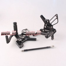 Adjustable Rearset Rear Set Footpegs Footrest For Kawasaki Z750 2004 2005 2006